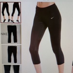 Nike Dry Fit Small Black Running Thighs